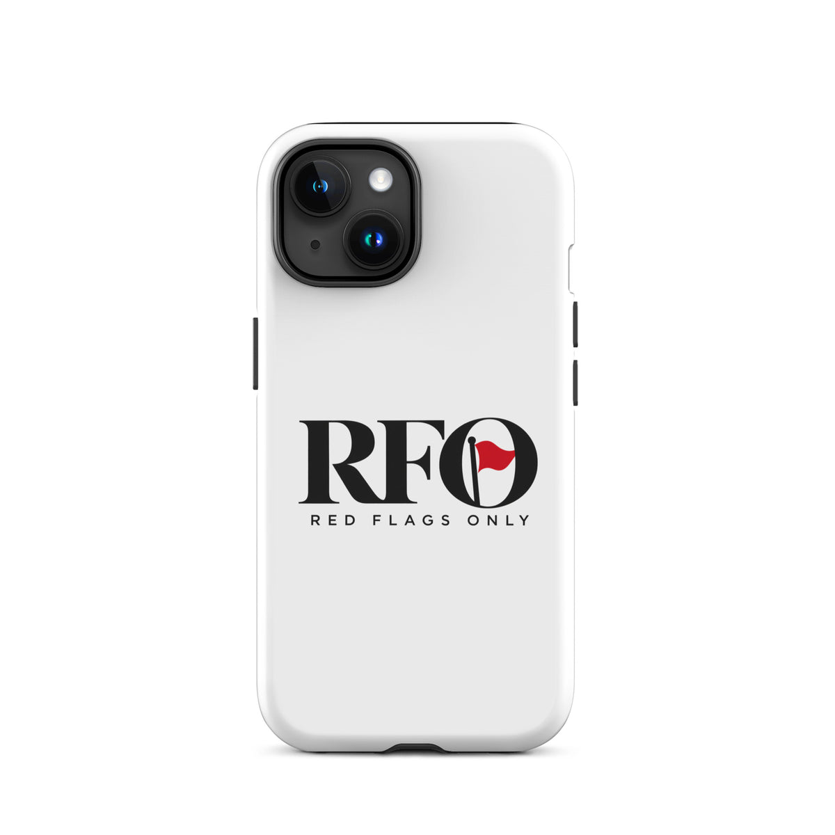 Capa RFO para iPhone, vista frontal