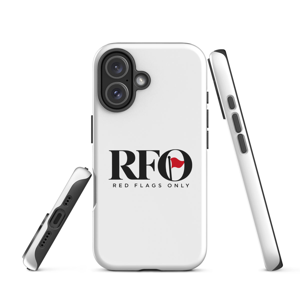 Capa RFO para iPhone, vista frontal