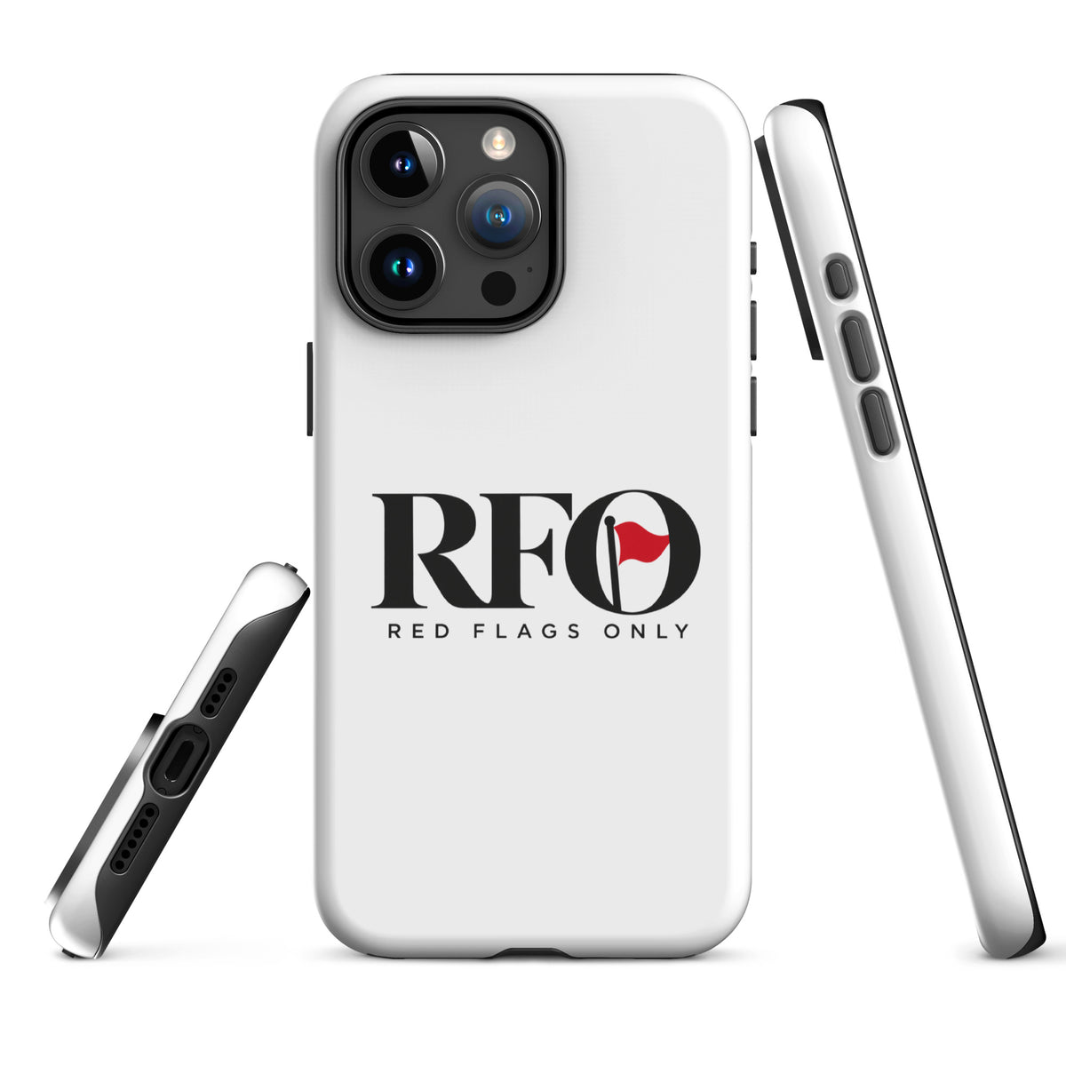 Capa RFO para iPhone, vista frontal
