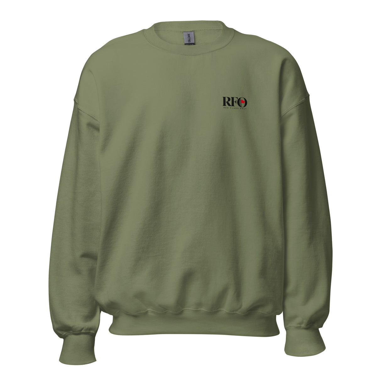 Sweatshirt "My Content Calendar", cor verde militar, frente