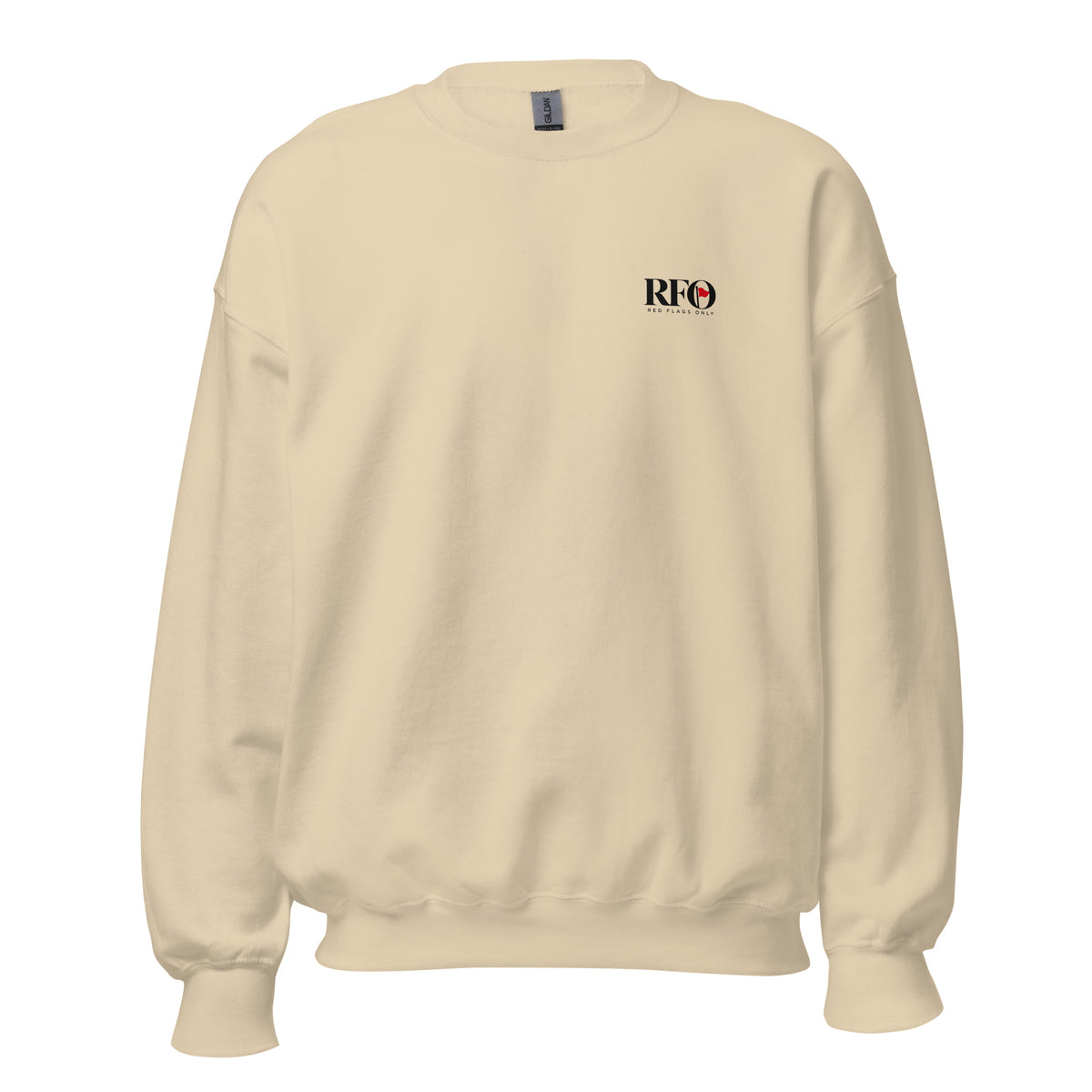 Sweatshirt "I Have A Five-Year Plan", cor areia, frente