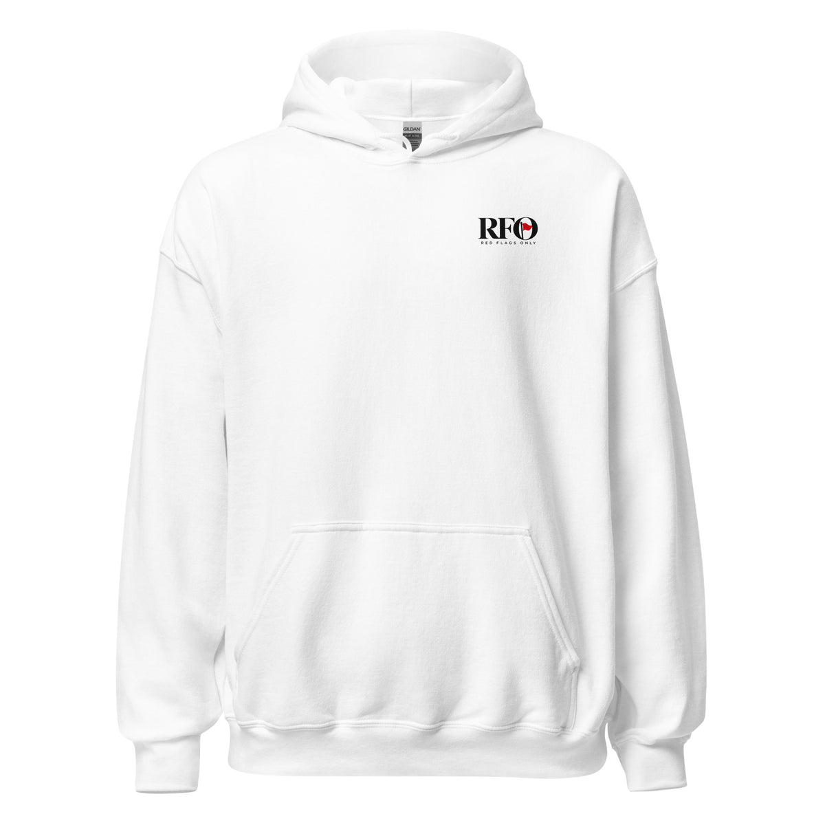 Hoodie "My Content Calendar", cor branca, frente