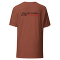 T-shirt "I Have A Five-Year Plan", cor argila, costas