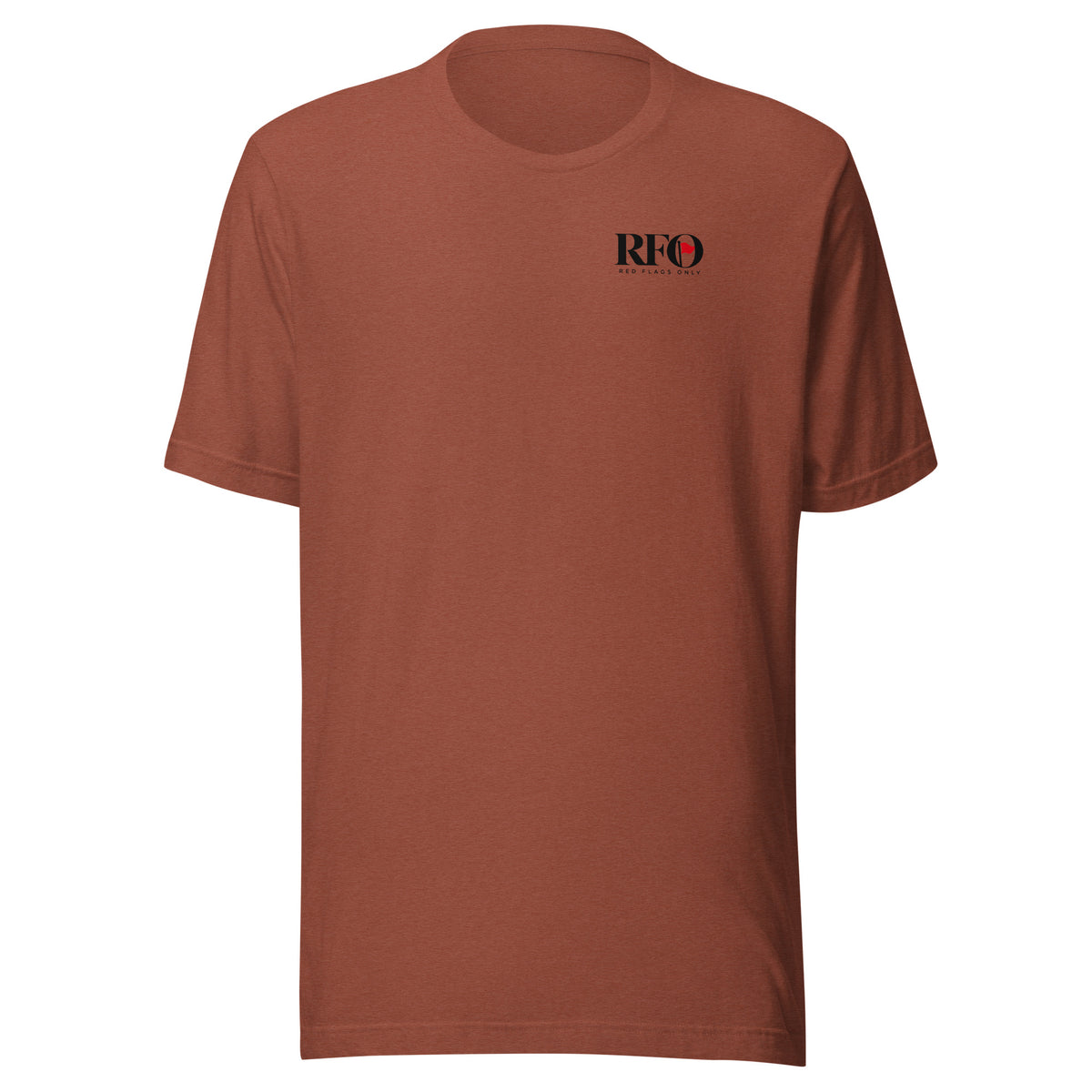 T-shirt "My Emergency Fund", cor argila, frente