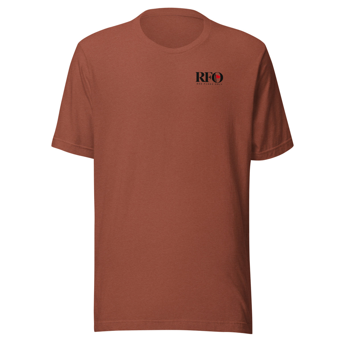 T-shirt "Quietly Unavailable", cor argila, frente