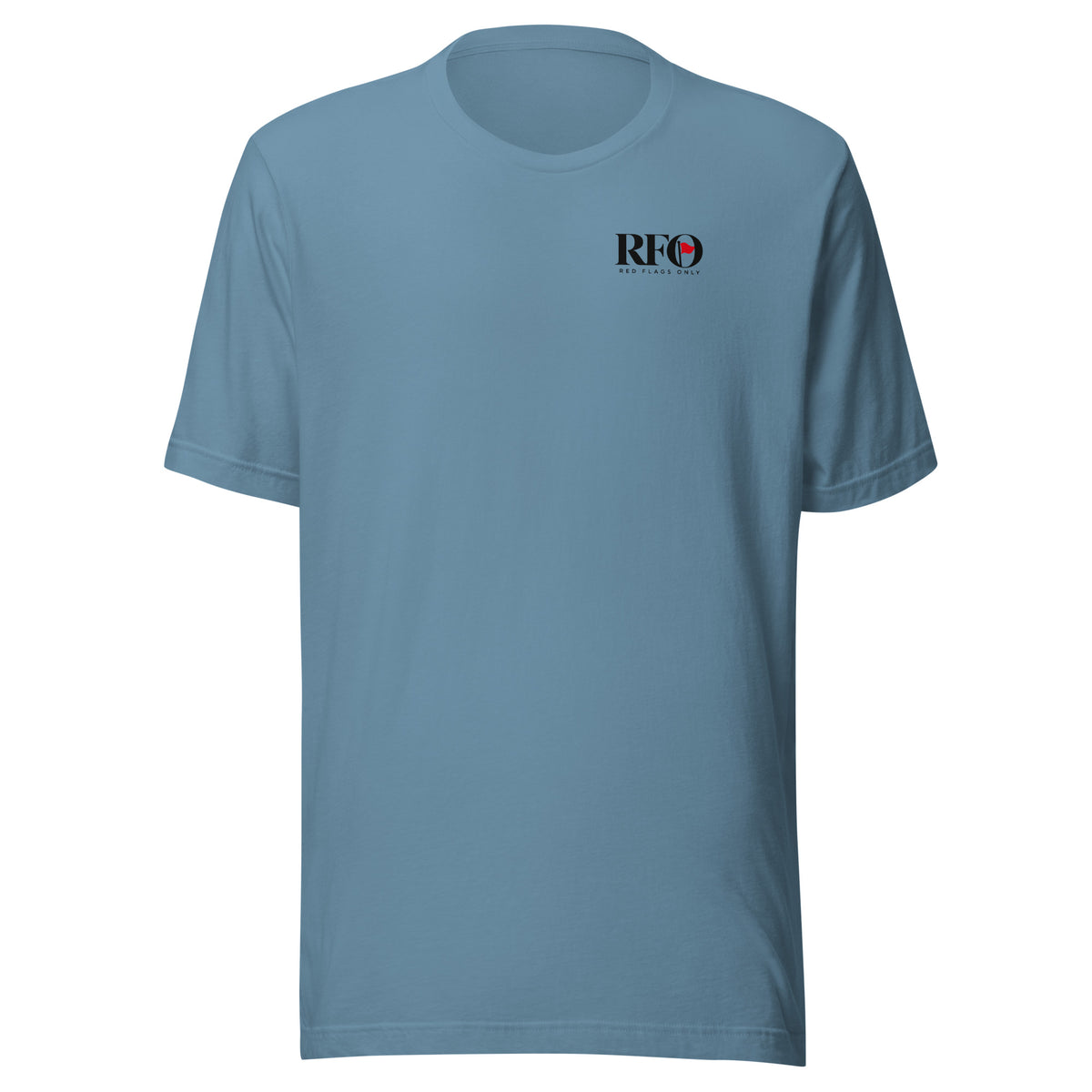 T-shirt "I Have A Five-Year Plan", cor azul aço, frente