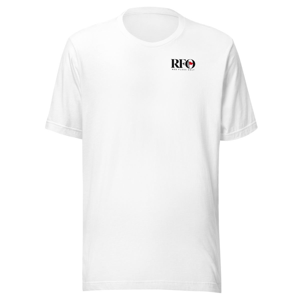T-shirt "My Wallet Is Like An Onion", cor branca, frente